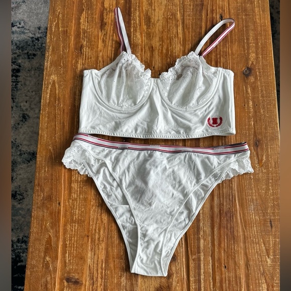 Savage x Fenty Serving Court Bustier & Brazilian panty set NWOT - Picture 10 of 14